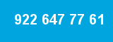 922 647 77 61
